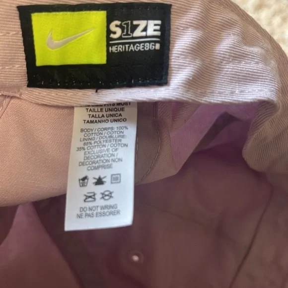 Nike Light Purple Heritage86 Hat - Picture 3 of 3
